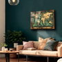 Wallity Pintura Decorativa de Vidrio Templado Multicolor 60 x 90 cm